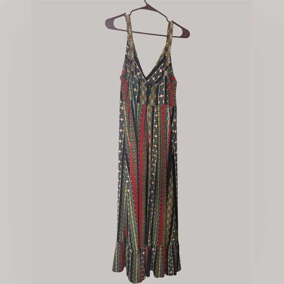 Tahari Tile Stripe Maxi Dress- See Photos For Colors - Picture 3 of 5